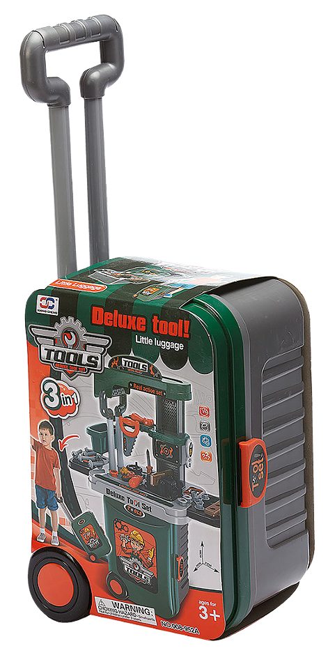 Spielset im Trolley Werkbank mit Zubehör