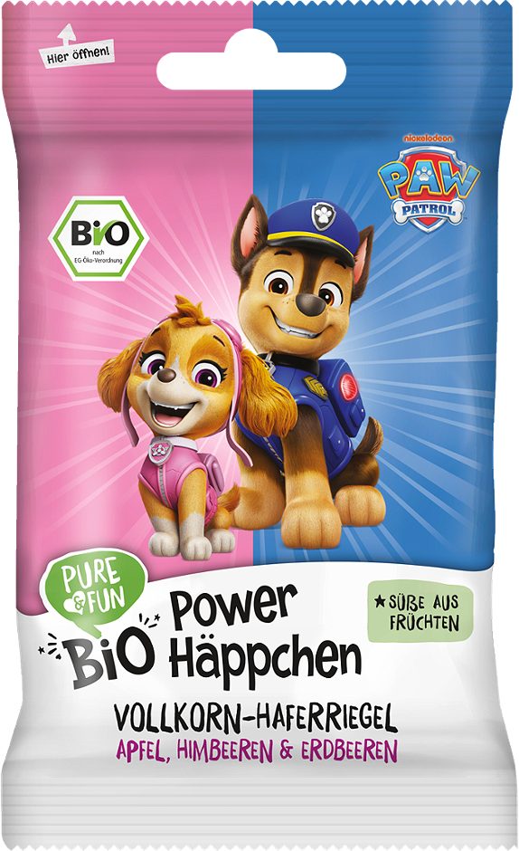 Pure & Fun Bio Power Häppchen Paw Patrol 40 G