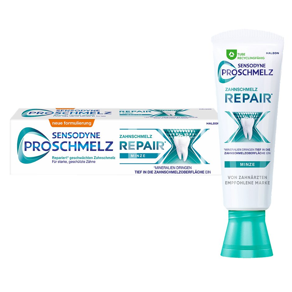 Sensodyne Pro Schmelz Zahnpasta Zahnschmelz Repair* - Minze 75ml