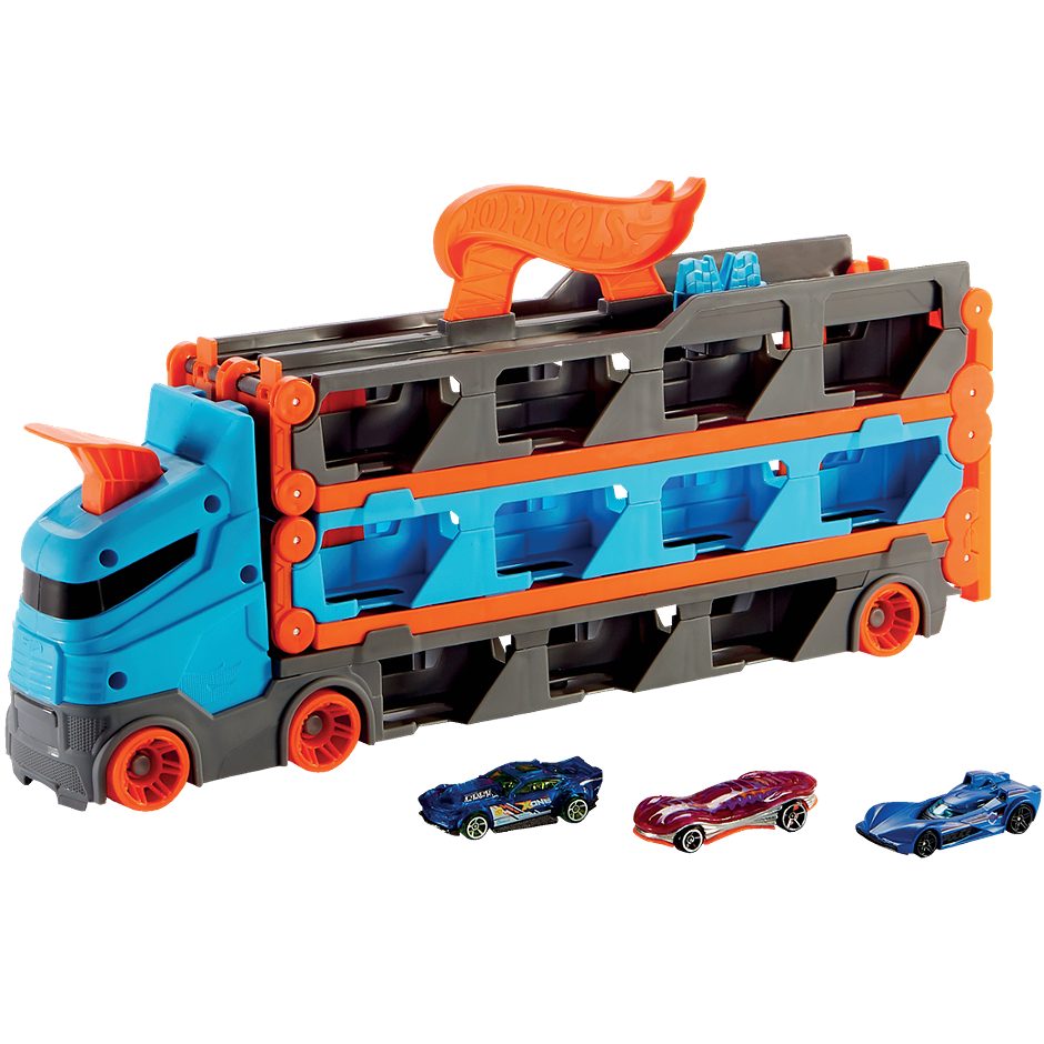 HotWheels 2-in-1 Rennbahntransporter