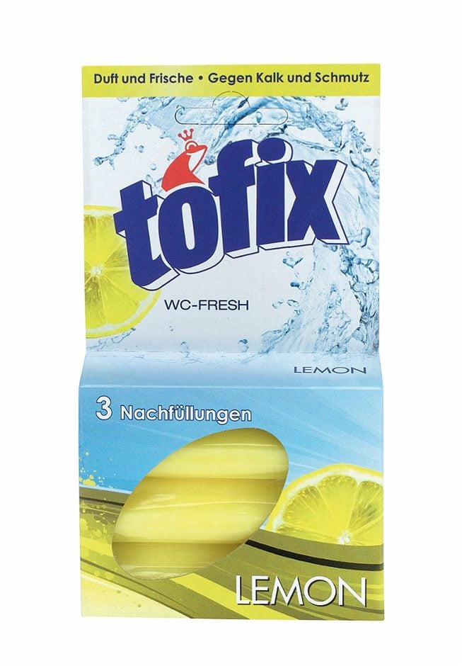 Tofix WC-fresh WC-Nachfüllsteine Lemon 3 Stück