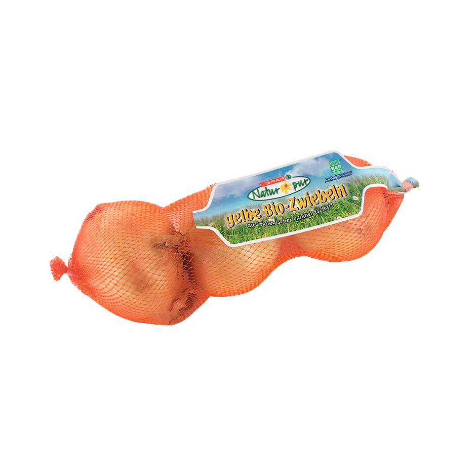 SPAR Natur*pur Bio-Zwiebel im Netzschlauch 280 G