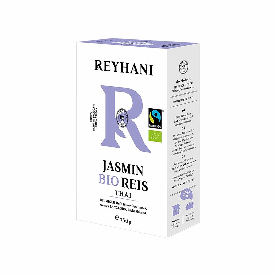 Reyhani Bio Jasminreis Thai weiß 750 G
