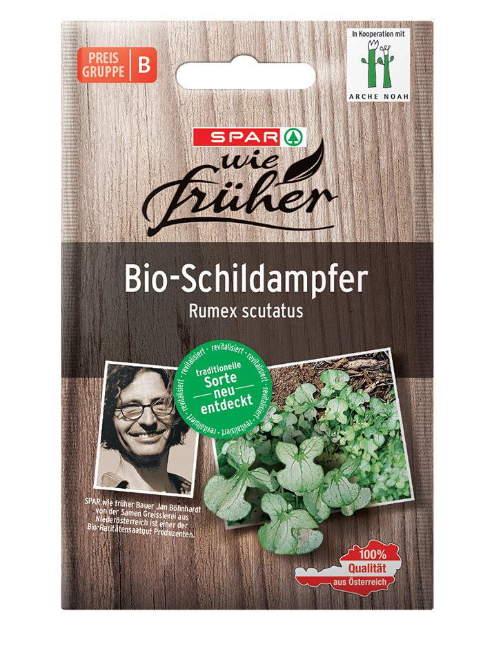 SPAR wie früher Saatgut Bio-Schildampfer