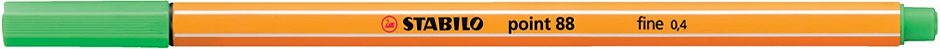 STABILO Fineliner Point 88, hellgrün
