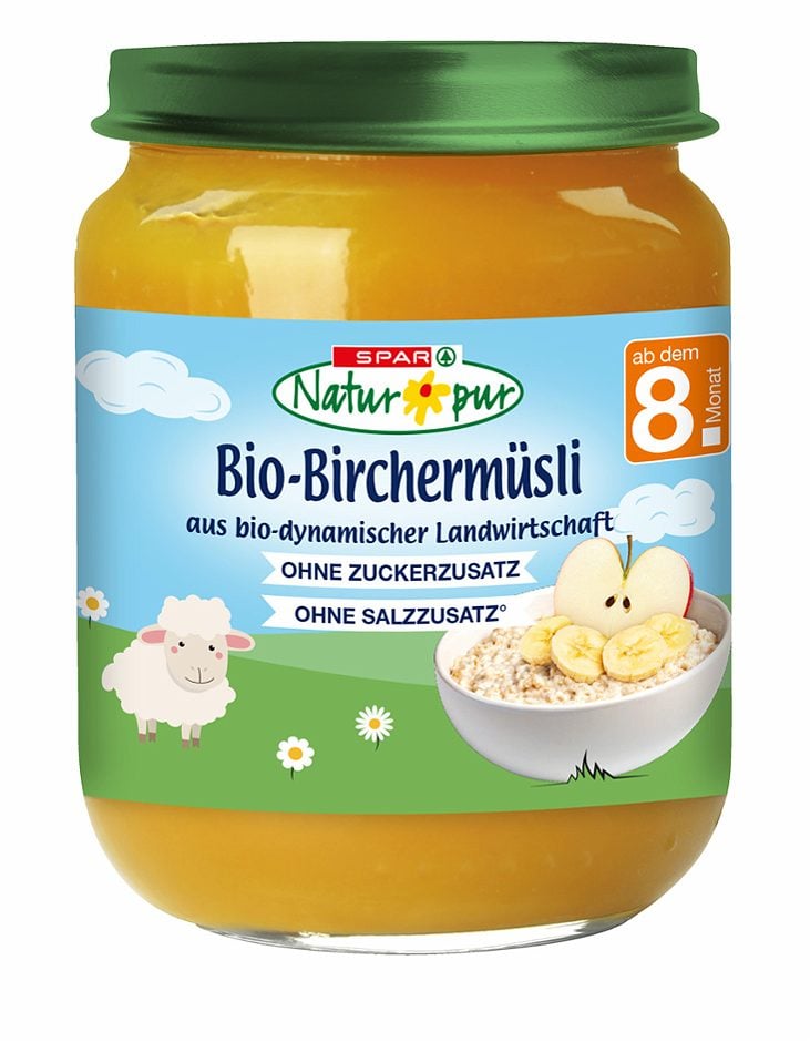 SPAR Natur*pur Bio-Birchermüsli 190 G
