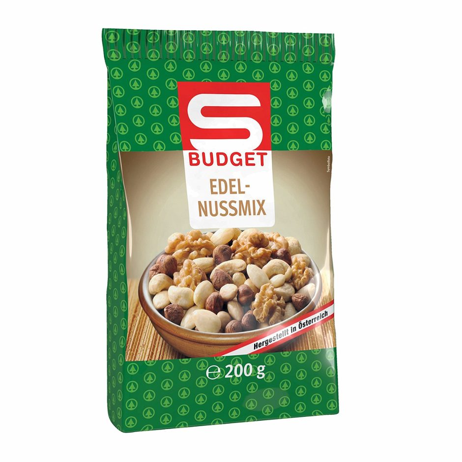 S-BUDGET Nuss-Mischung 200 G