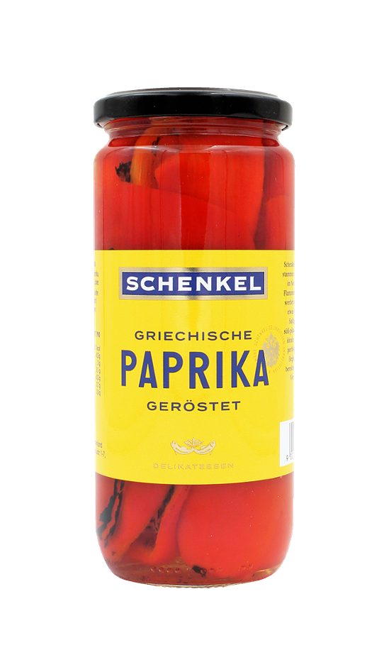 Schenkel Paprika rot geröstet 450 G
