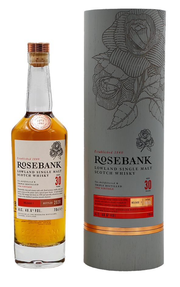 Rosebank Single Malt Whisky 30 YO 0,7 L