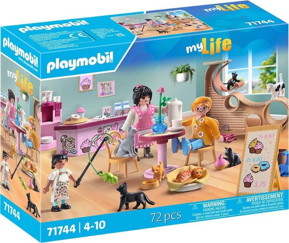 Playmobil Katzencafe 71744