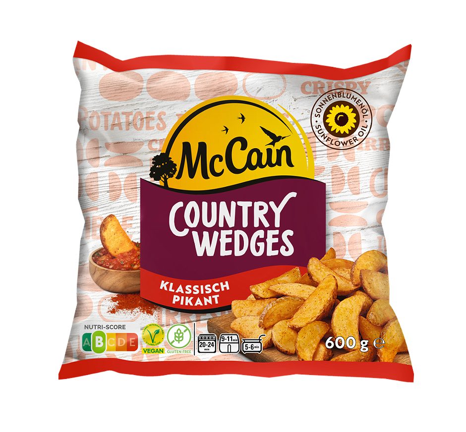 McCain Country Wedges klassisch-pikant 600 G