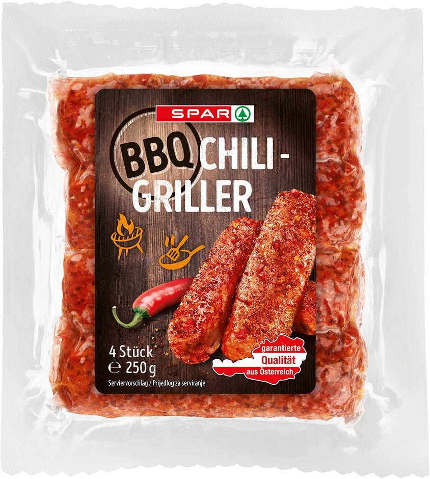 SPAR BBQ Chili-Griller 250 G