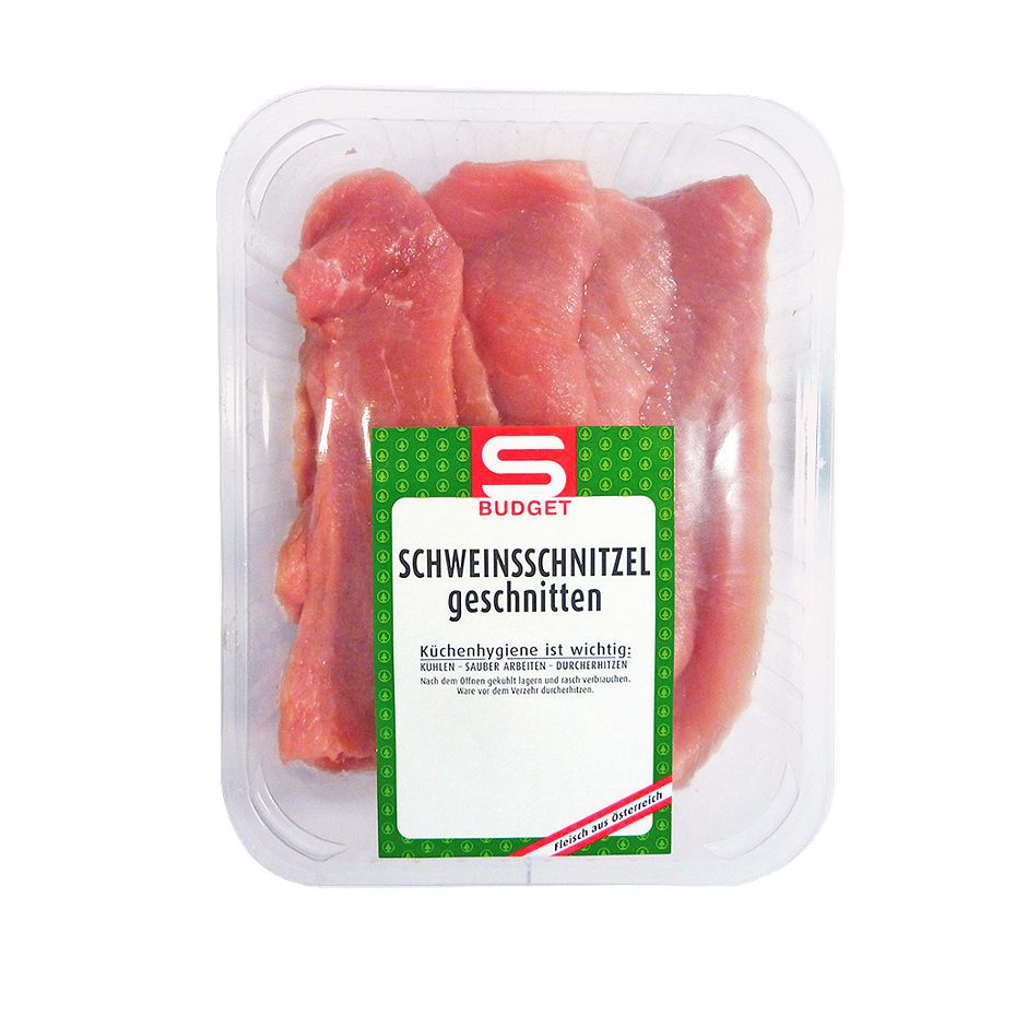 S-BUDGET Schweins-Schnitzel 1 KG