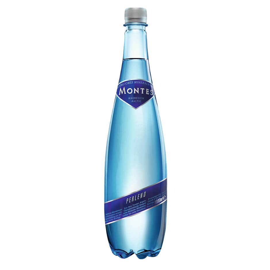 Montes Natürliches Mineralwasser prickelnd 1 L EINWEG mit Pfand