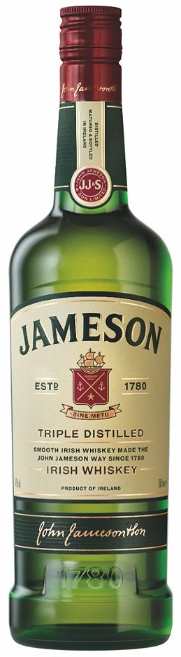Jameson Irish Whiskey 0,7 L