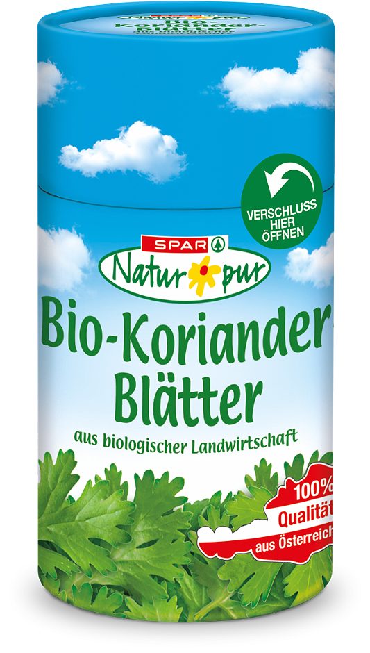 SPAR Natur*pur Bio-Koriander-Blätter 12g