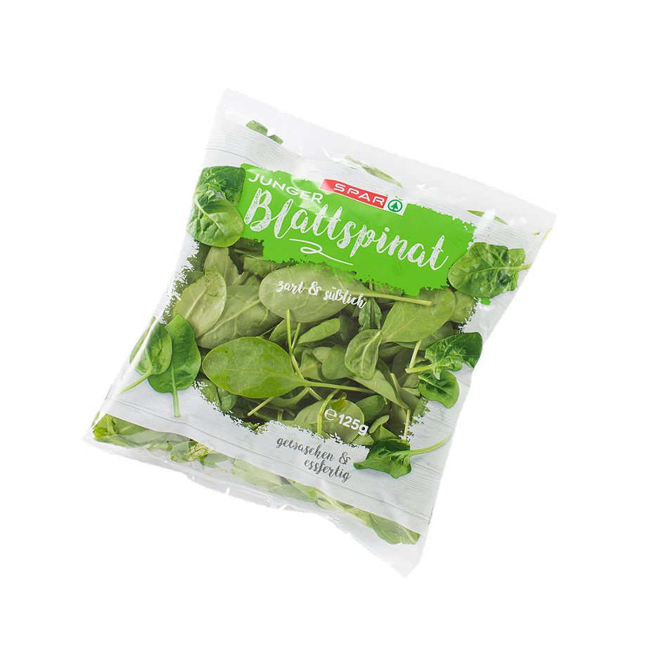 SPAR Junger Blattspinat 125 G