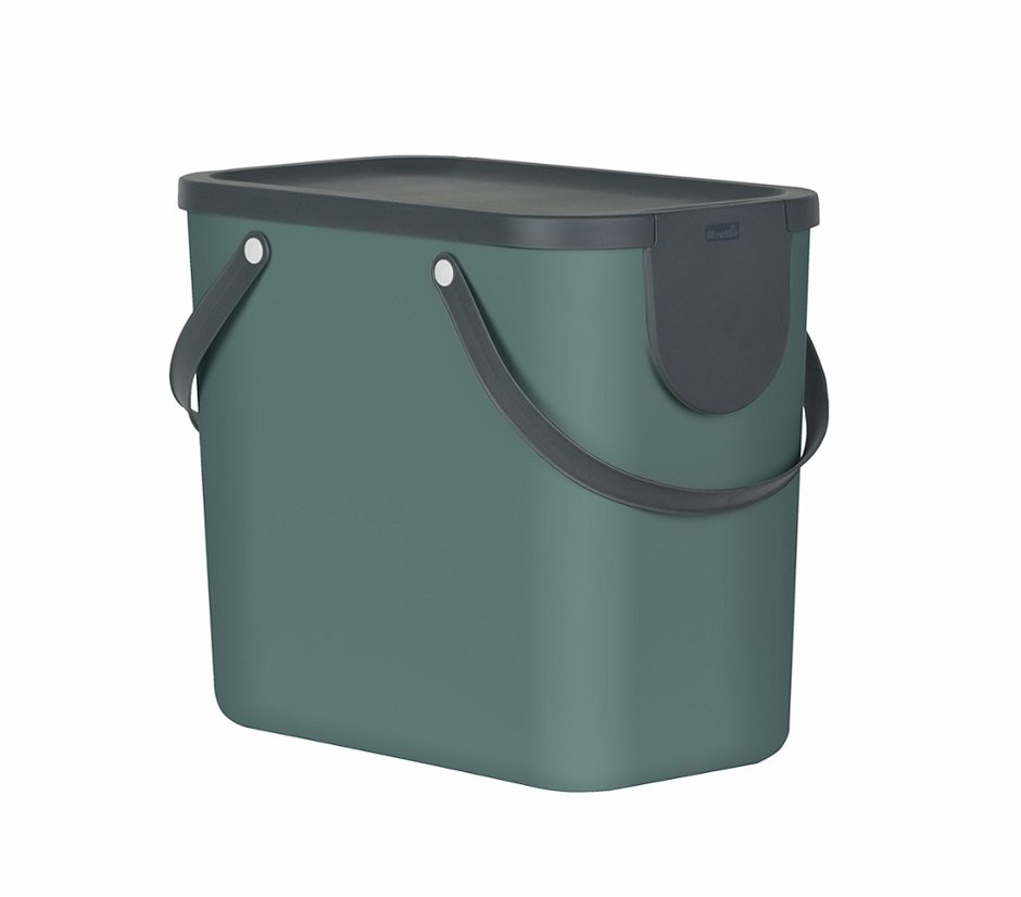 Rotho Recycling Müllsystem albula 25L grün