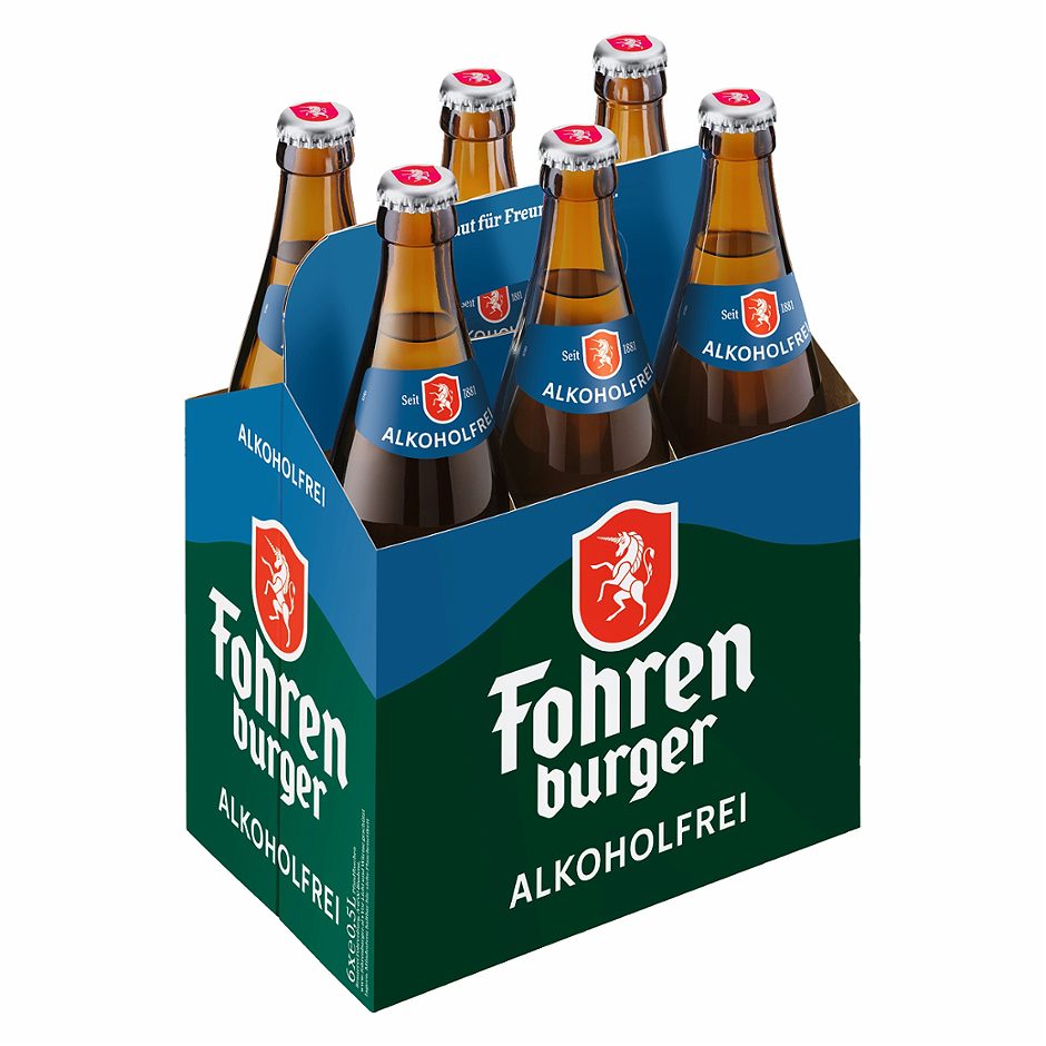 Fohrenburger Alkoholfrei 6x0,5l 3.000 ML MEHRWEG