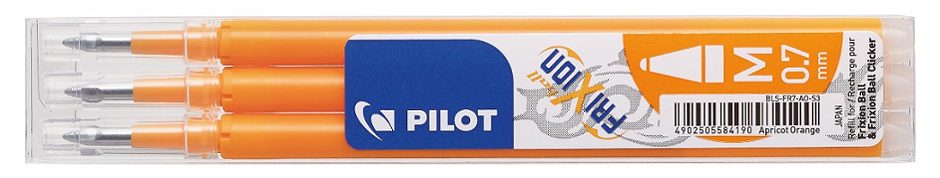 Pilot Frixion Minen apricot, 0,7mm 3 Stück