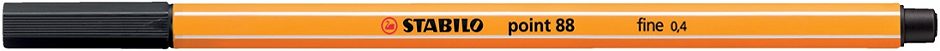 STABILO Fineliner Point 88, schwarz