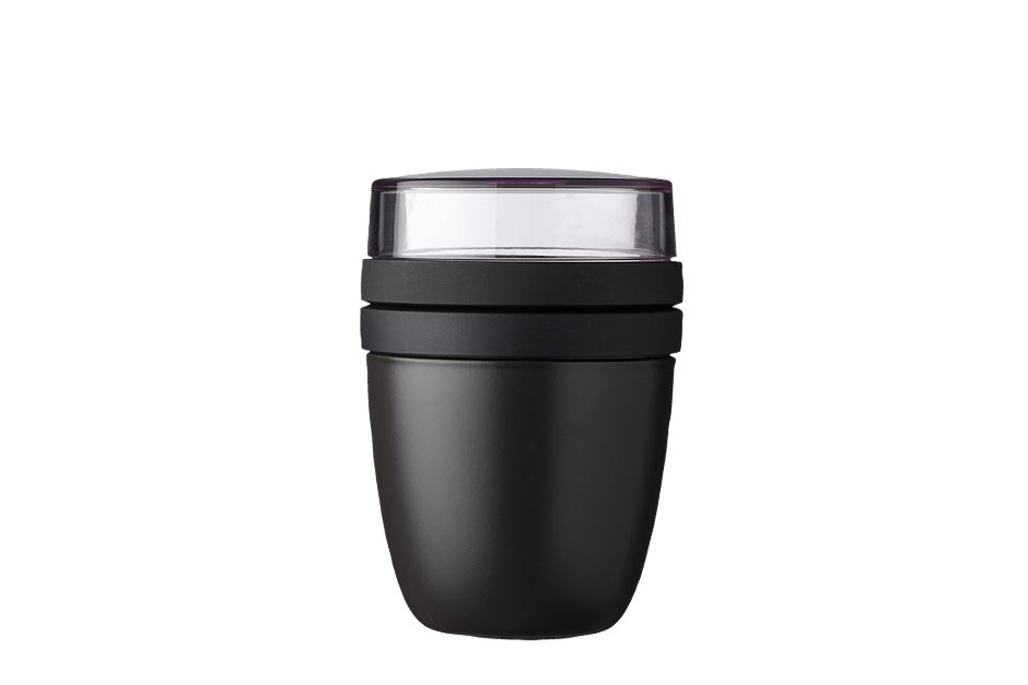 Mepal Lunchpot Ellipse Nordic Black 500 ml + 200 ml