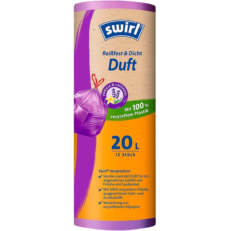 Swirl Duft Müllbeutel 20 Liter