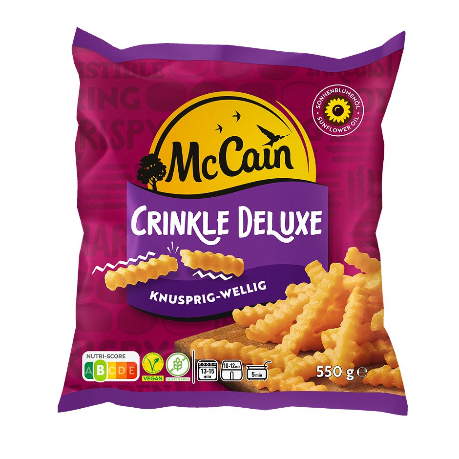McCain Crinkle Deluxe 550 G