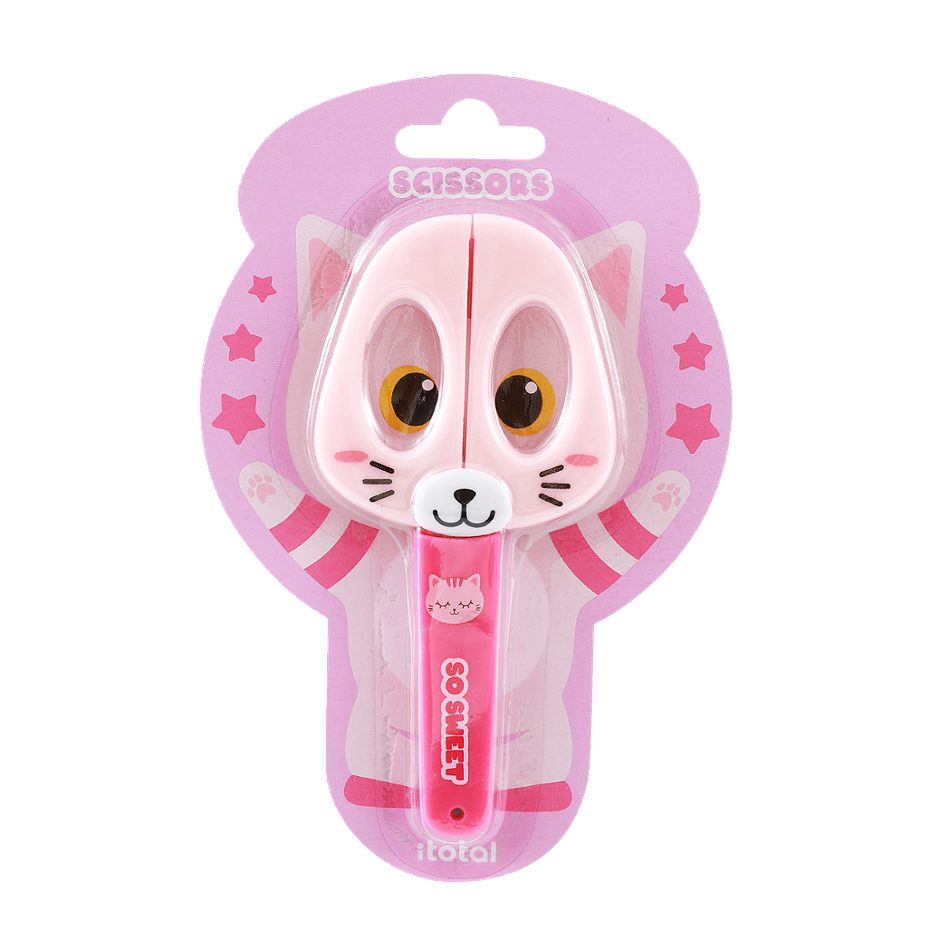 itotal Schere pink Cat