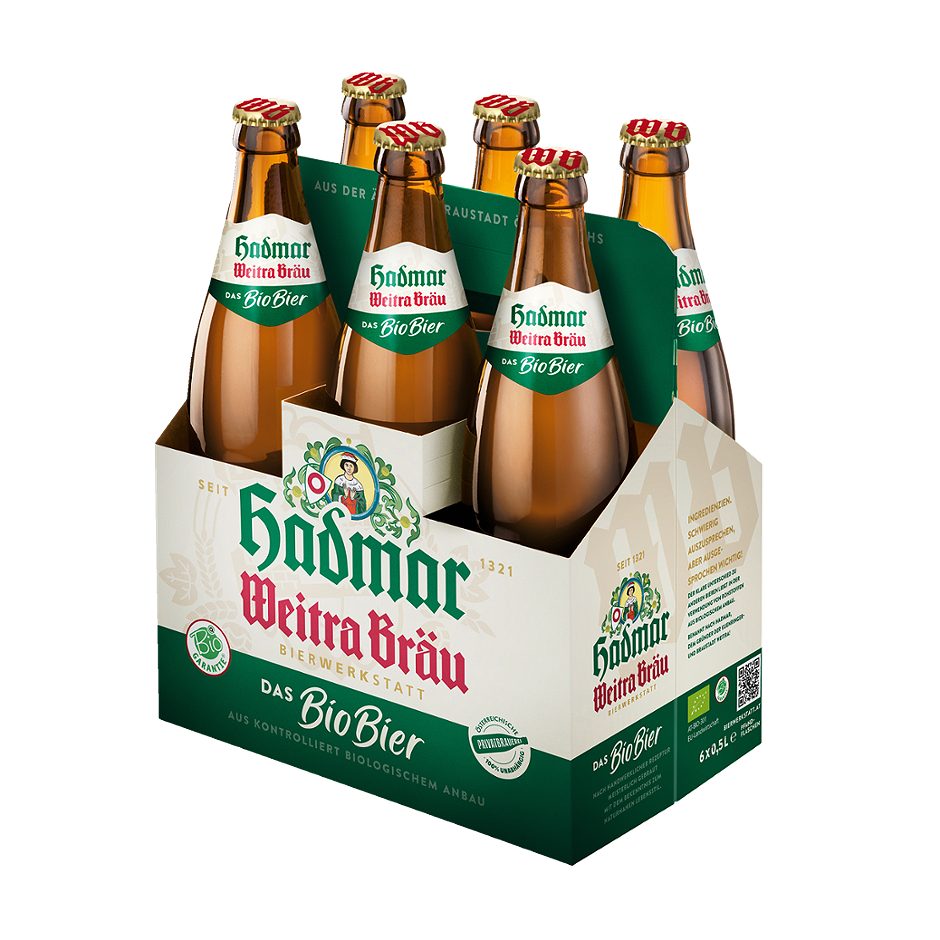 Weitra Bräu Hadmar Das Bio Bier 6x0,5l 3.000 ML MEHRWEG