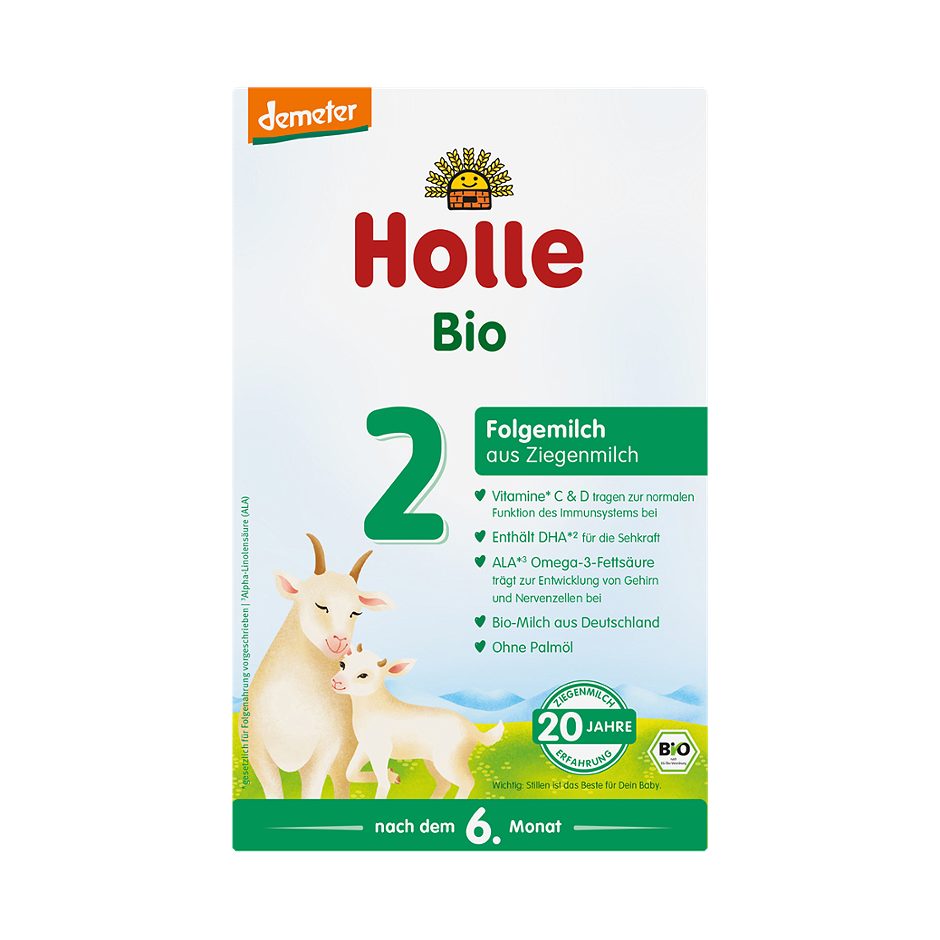 Holle Bio-Folgemilch 2 aus Ziegenmilch 400 G