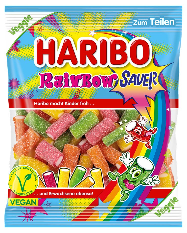 Haribo Rainbow Sauer 160 G