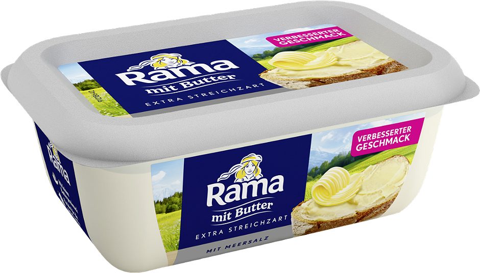 Rama mit Butter mit Meersalz 225 G