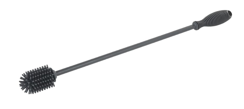 Wenko Silikon Flaschenbürste Grau Karte Sia 38 cm