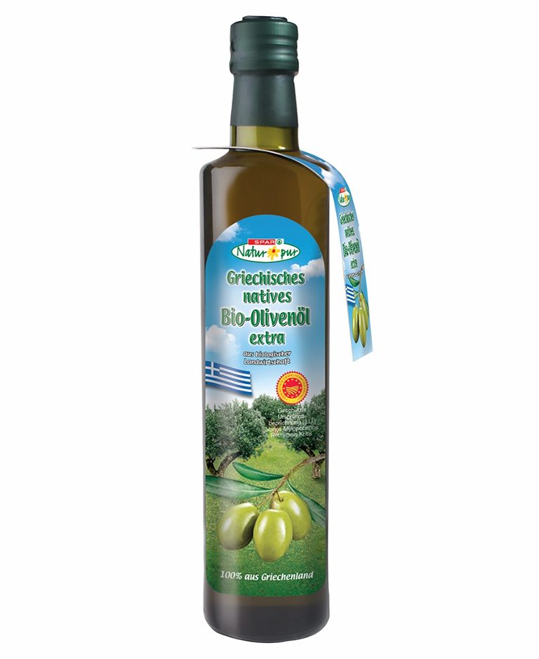 SPAR Natur*pur Griechisches natives Bio-Olivenöl extra 0,5 L
