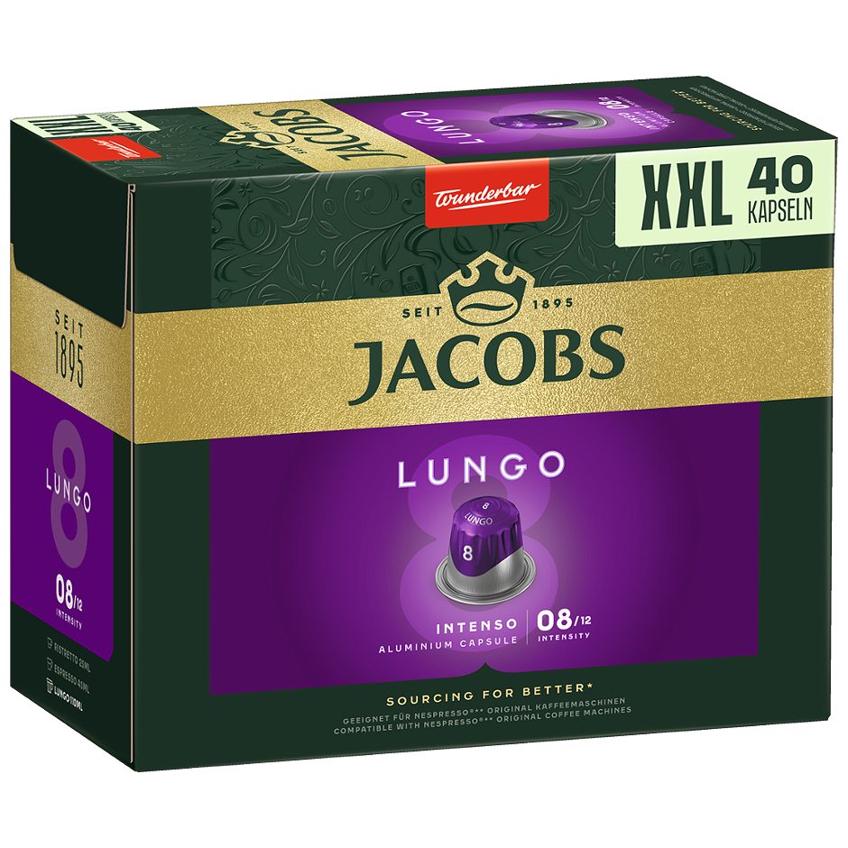 Jacobs Lungo Intenso 40 Kapseln 40 STK