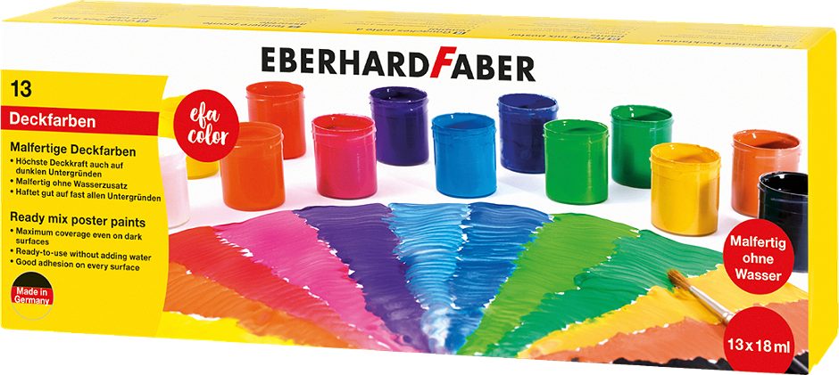 Faber Castell Deckfarben 13er Set