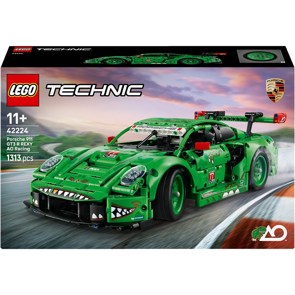 LEGO Technic Porsche 911 GT3 R REXY AO Racing Rennwagen 42224