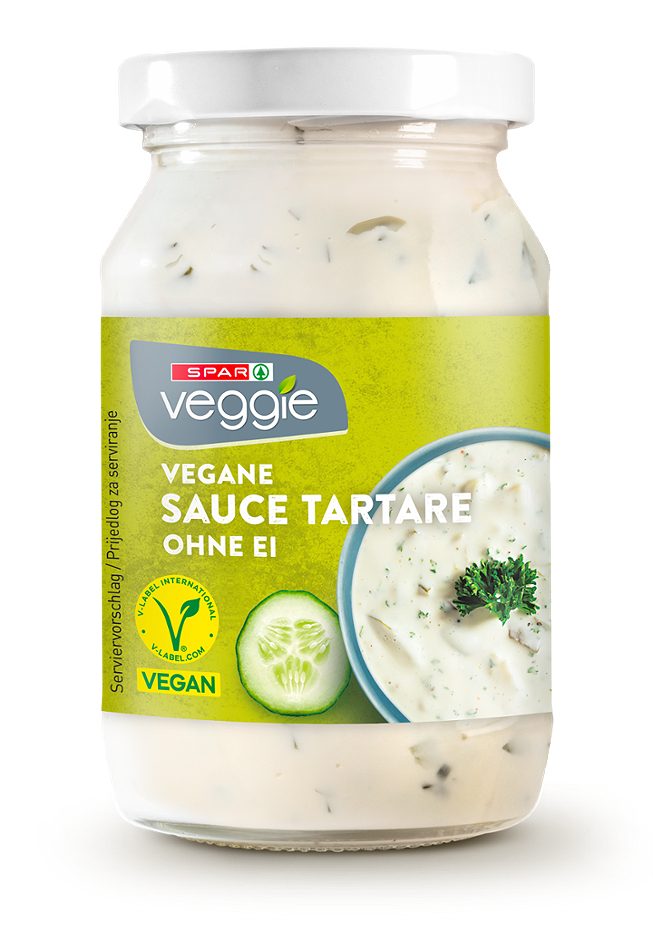 SPAR Veggie vegane Sauce Tartare ohne Ei 250 ML
