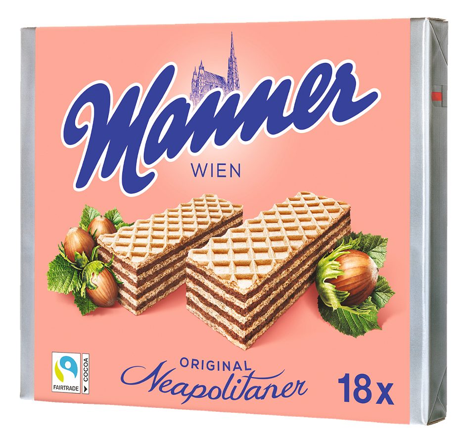 Manner Neapolitaner Schnitten 18 Stück 1,35 KG