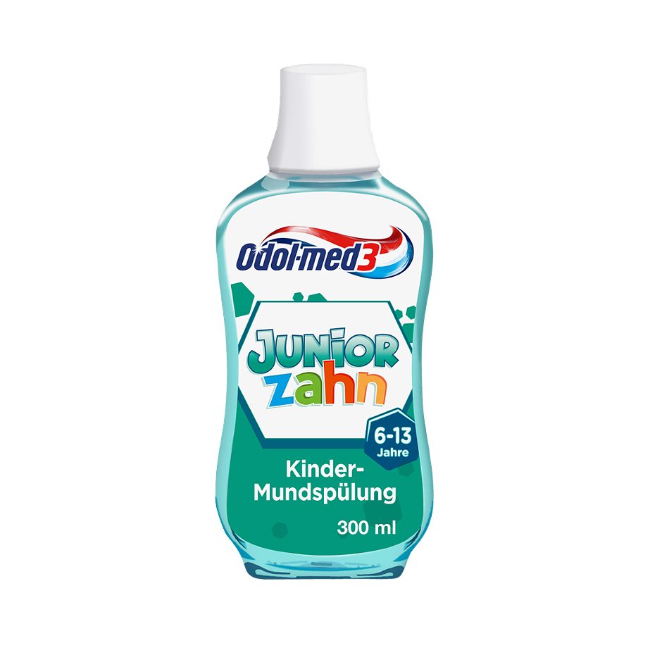 Odol-med3 Junior Zahn Kindermundspülung Fresh Mint 300ml