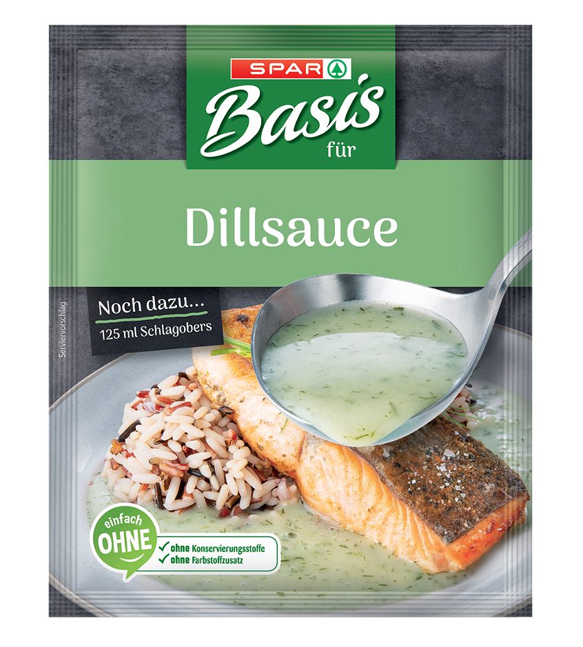 SPAR Basis für Dillsauce für 3 Portionen