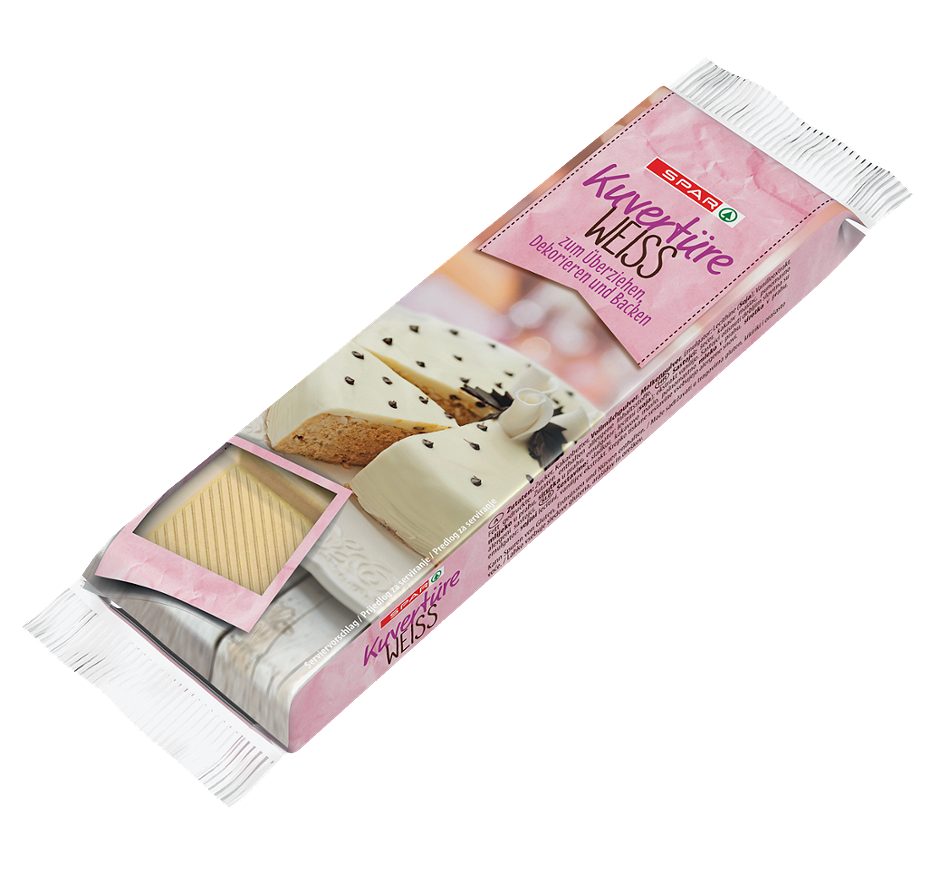 SPAR Kuvertüre weiss 200 G