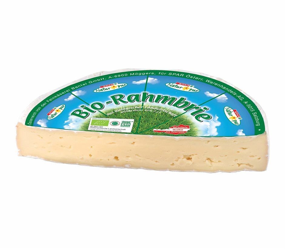 SPAR Natur*pur Bio-Rahmbrie 1 KG