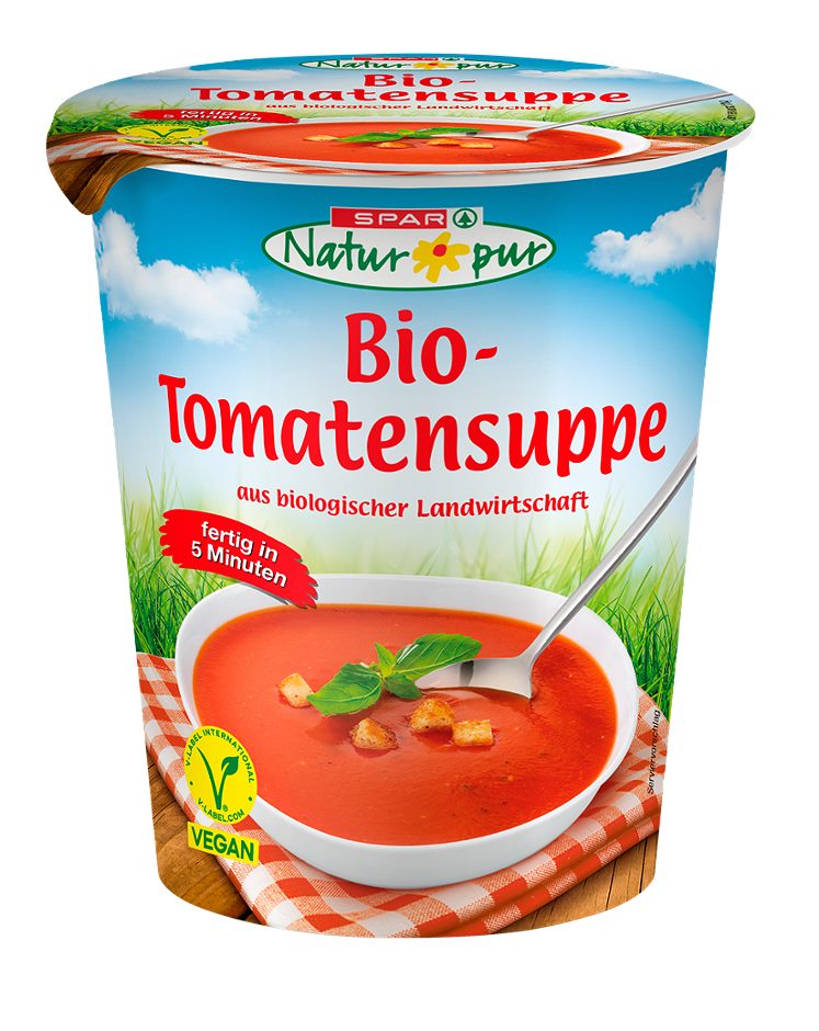 SPAR Natur*pur Bio-Tomatensuppe 400 ML