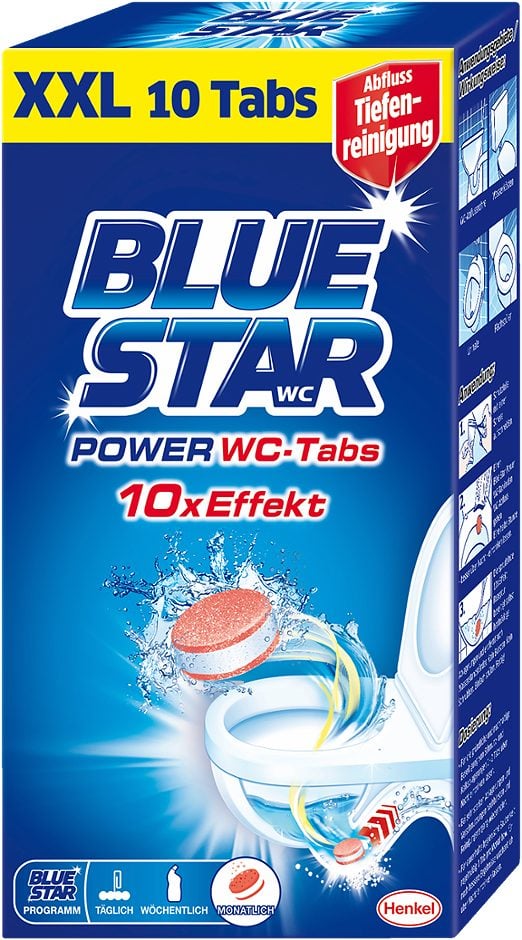 Blue Star WC-Kraft-Tabs 10x Effekt 10 Stück