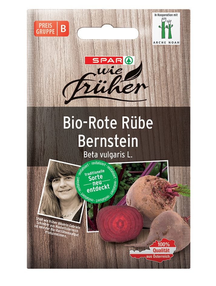 SPAR wie früher Saatgut Bio-Rote Rübe Bernstein