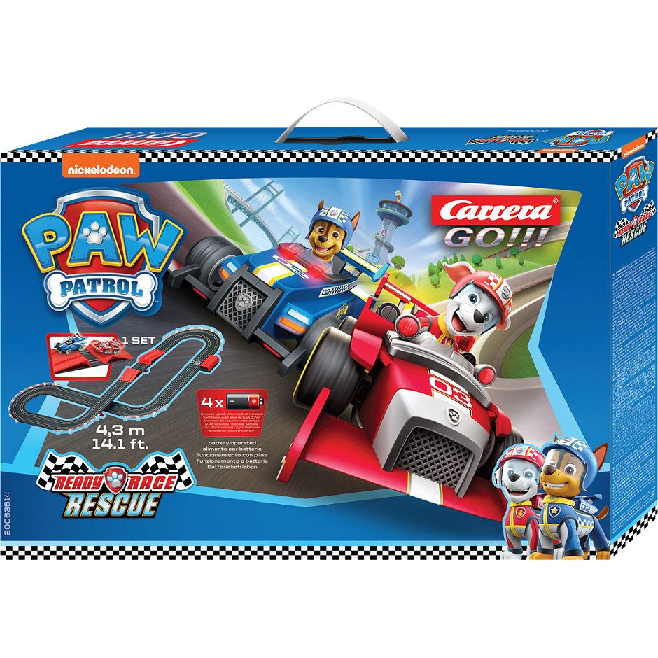 Carrera Paw Patrol Ready Race Rescue Battery Set