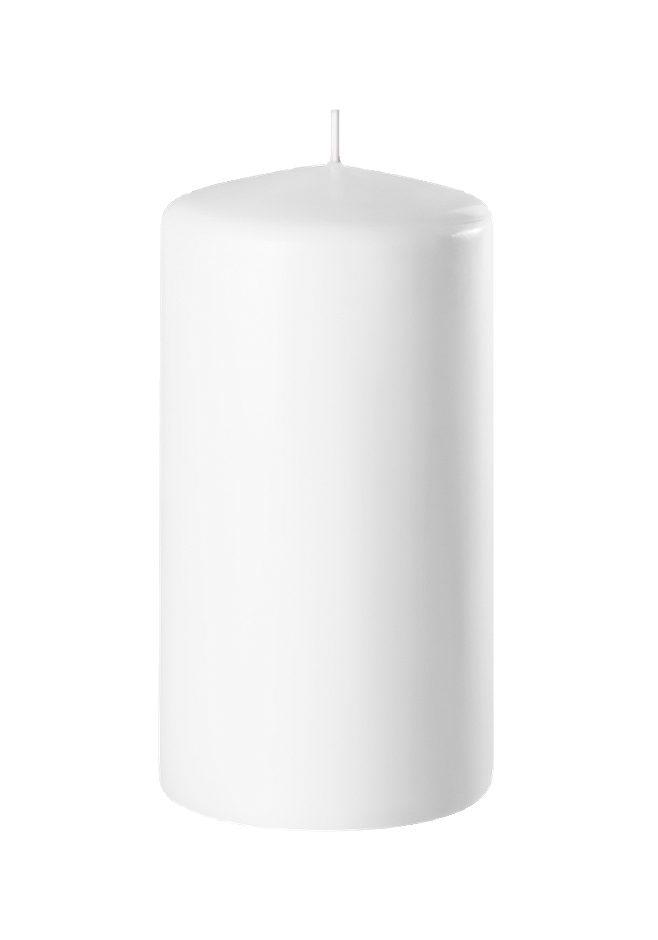Wenzel Stumpenkerzen 200/70 weiss
