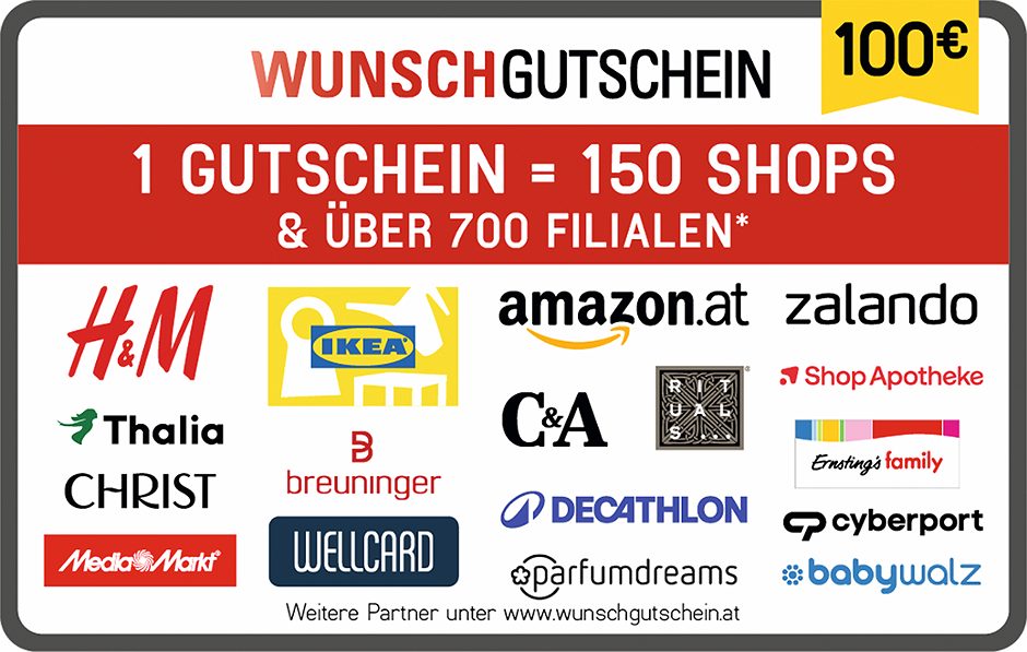 Wunschgutschein Gutschein 100 €